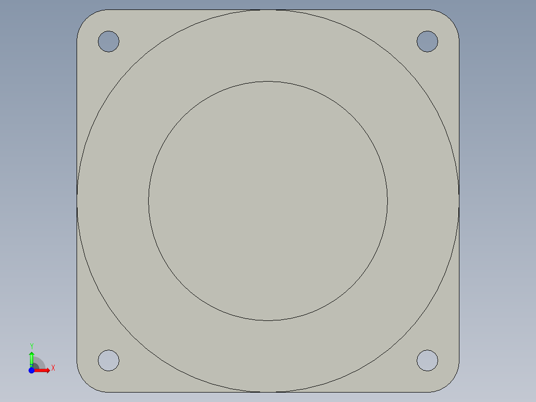 ZGB60FE-24V16R直流微型齿轮箱电机前视图
