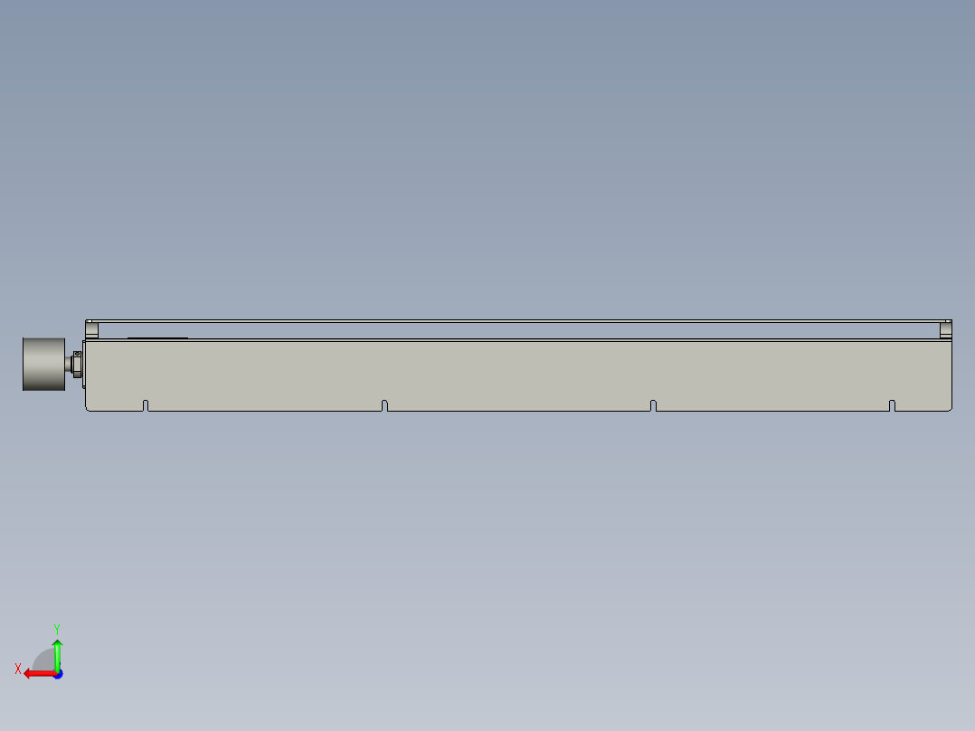 自搭手摇模组后视图