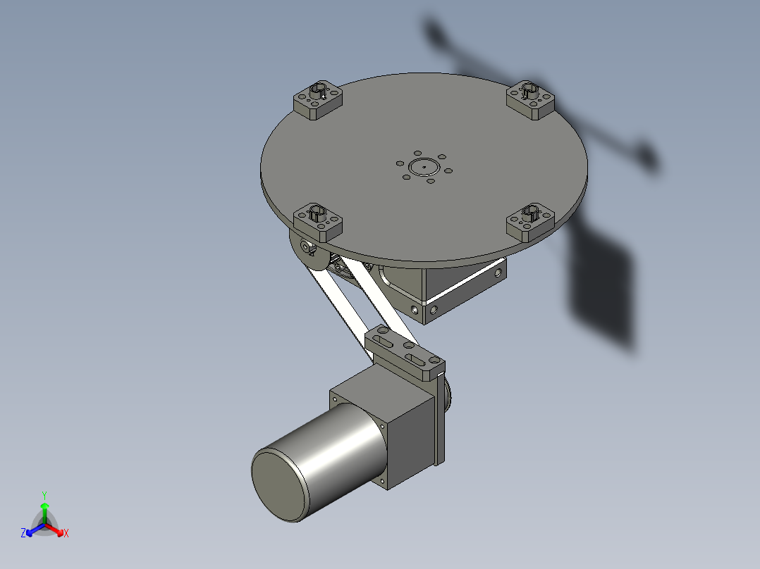 转盘机构装配体(Y)