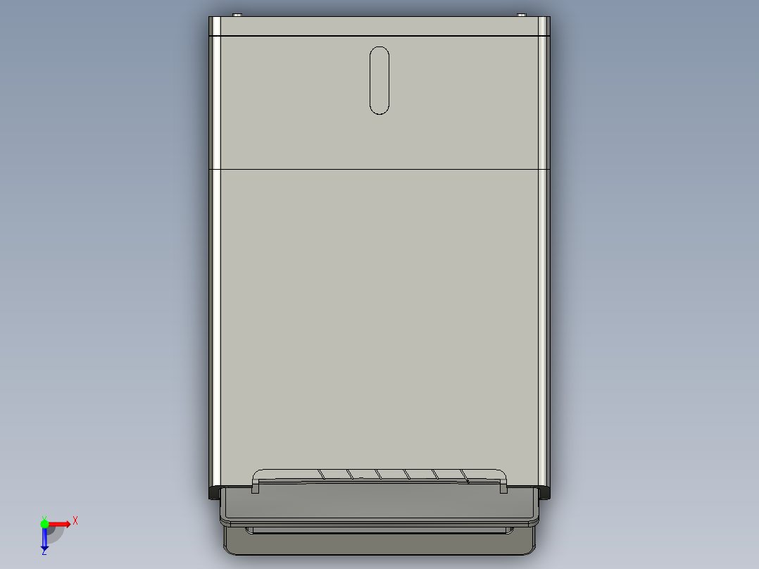 小型去湿器吸湿除潮室内俯视图