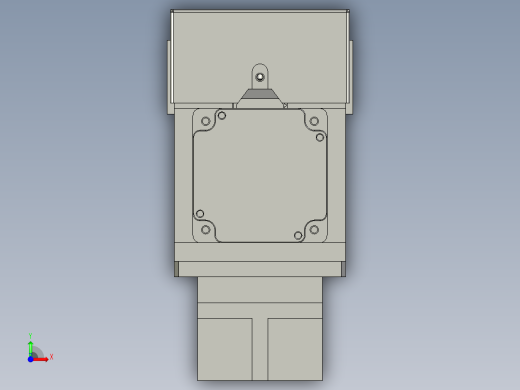 LXYC-BOSS-020200转轴组件装配前视缩略图