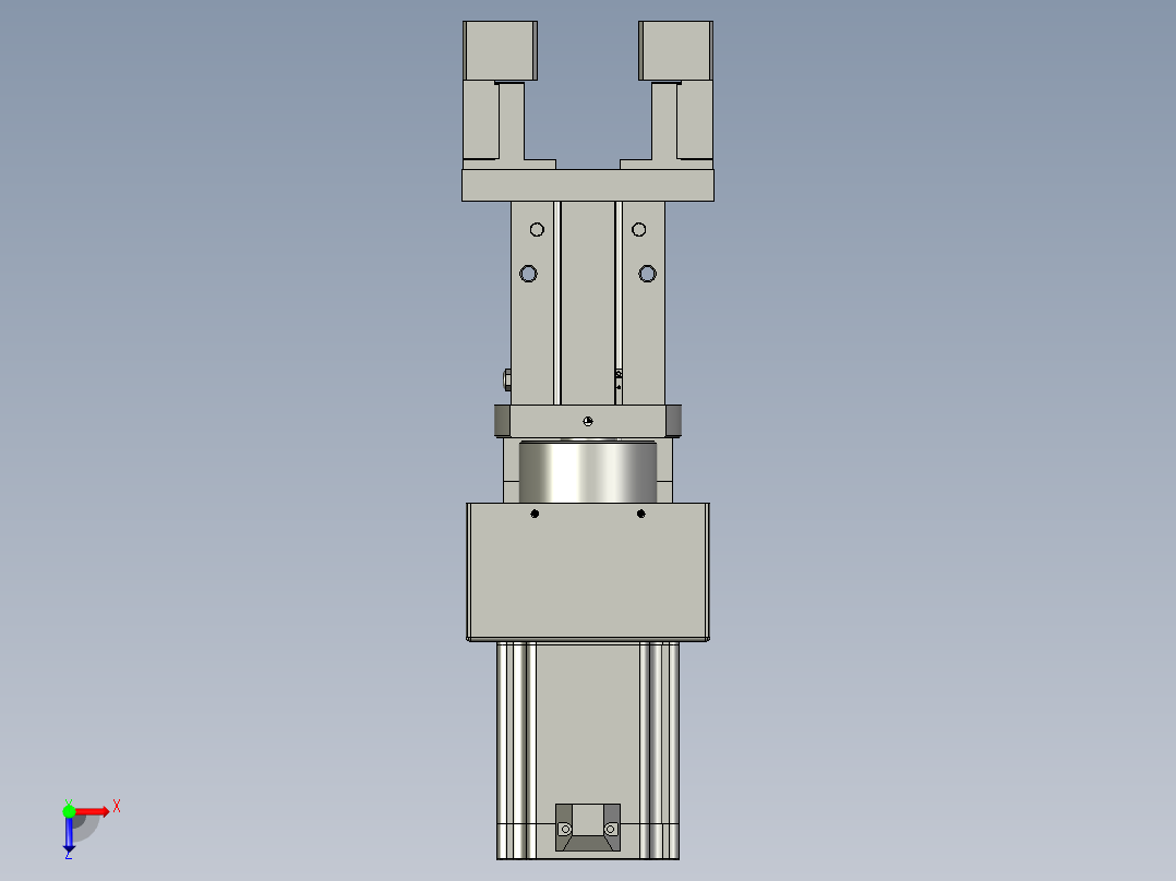 LXYC-BOSS-020200转轴组件装配俯视图