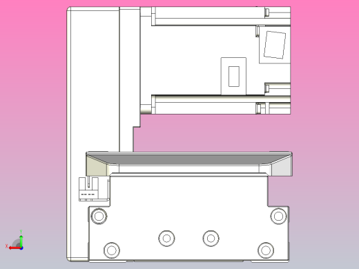 机器人皮带驱动直线轴TPA-GCB-150-P80-L500-RU-M75-N3后视缩略图