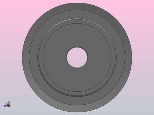 大凸缘型小凸缘型半圆弧形齿同步带轮H3M型_SH3MDC-30-6-dc6-A右视缩略图