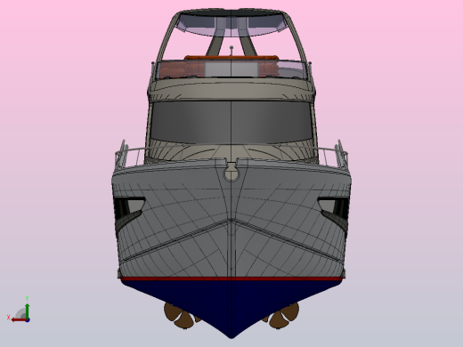 24米动力游艇后视缩略图