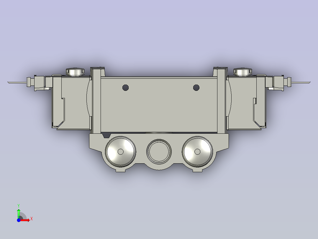E19472-121-100-X1-FESTO-VABM-L1-14S-G14-10连座前视图