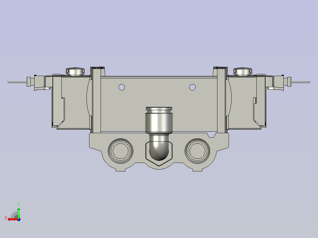 E19472-121-100-X1-FESTO-VABM-L1-14S-G14-10连座后视图
