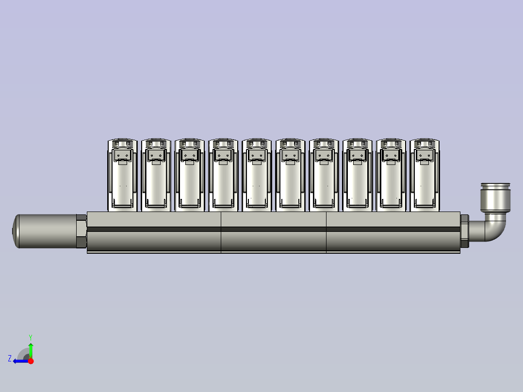 E19472-121-100-X1-FESTO-VABM-L1-14S-G14-10连座右视图