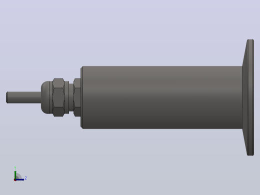FST800-701卫生平膜型压力变送器[FST800-701(不带散热器)]左视缩略图