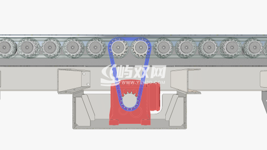 连锁驱动的辊传送带缩略图