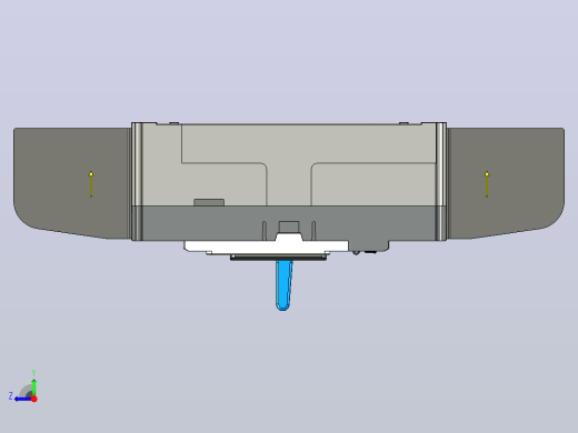 NM5S-1000 4P高级型塑料外壳式断路器三维模型202401右视缩略图