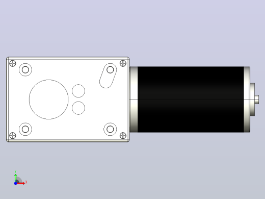 5840-31ZY微型减速电机[5840-31ZY-506K]前视缩略图