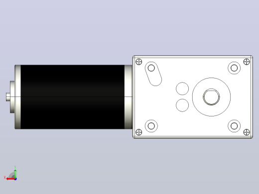 5840-31ZY微型减速电机[5840-31ZY-506K]后视缩略图