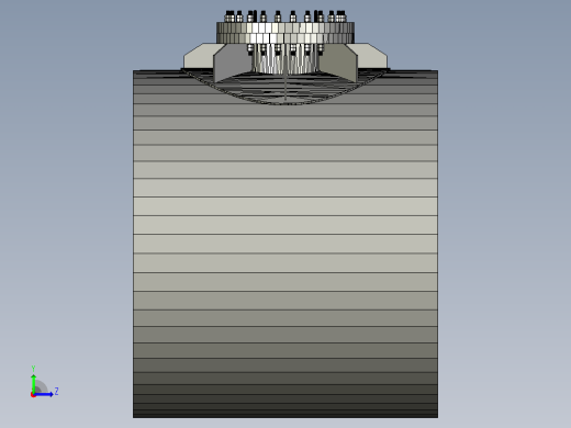 压力管道人孔左视缩略图