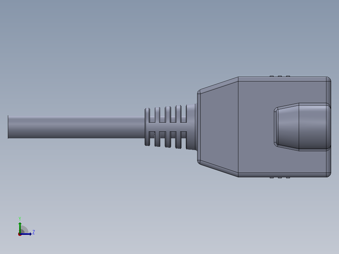 RJ45接口左视图