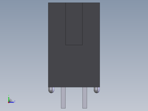 电子器件电阻OptoInterrupter KB (KTIR0611S)左视缩略图