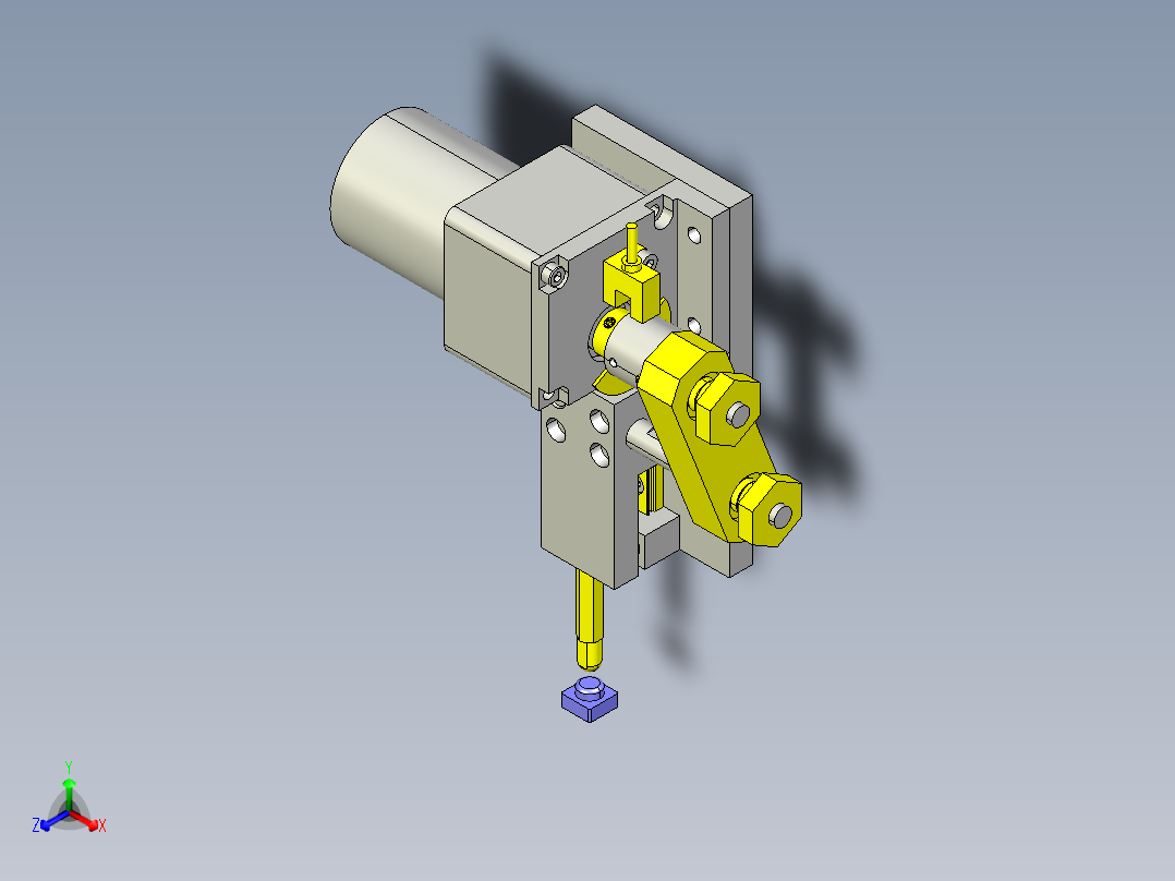 电机式连续上下组件