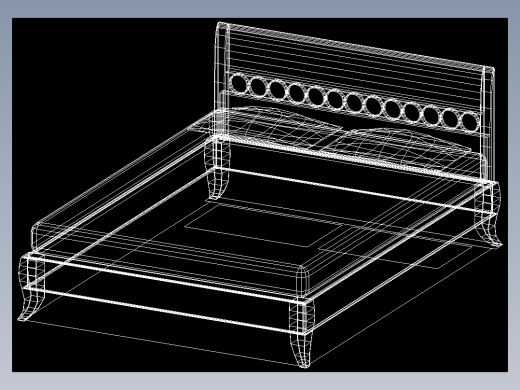室内家具和灯具等的模型十-K-B01