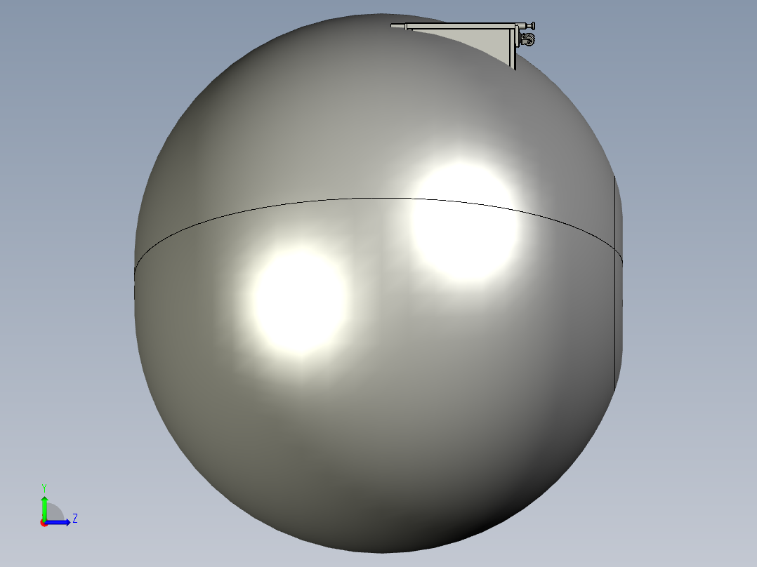 手机自动扫码设备3D图纸 STEP格式左视图