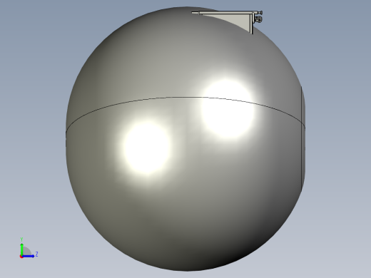 手机自动扫码设备3D图纸 STEP格式左视缩略图