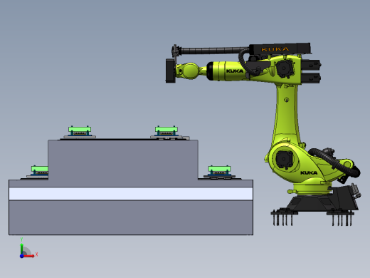 全自动上下料流水线前视缩略图