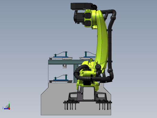 全自动上下料流水线右视缩略图