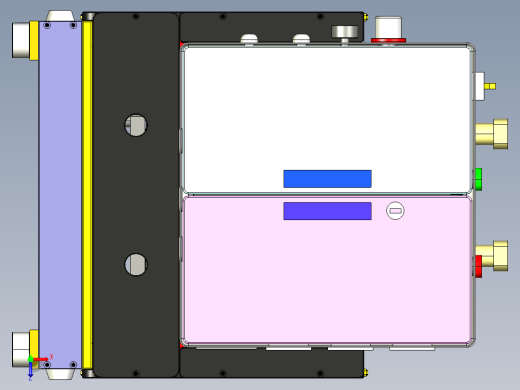 振动器保压机3D模型俯视缩略图