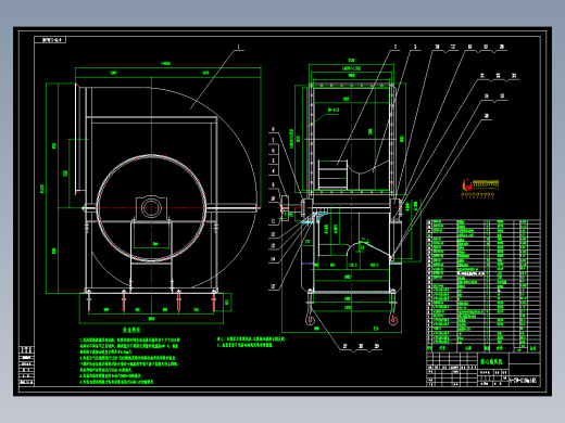 4-79-11NO14风机总图