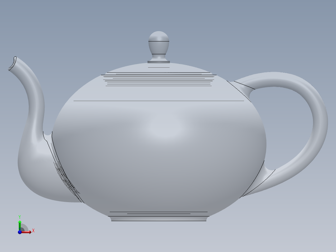 solidworks 茶几前视图