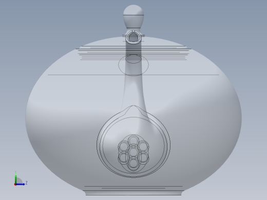 solidworks 茶几左视缩略图