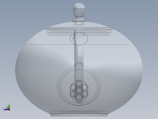 solidworks 茶几右视缩略图