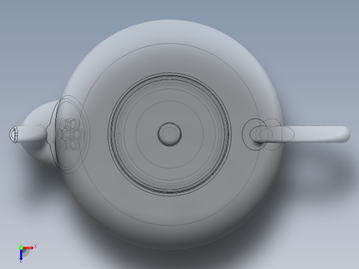 solidworks 茶几俯视缩略图