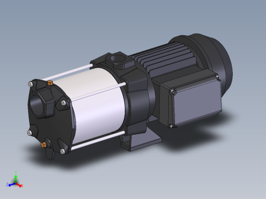 轴向中开双吸离心泵