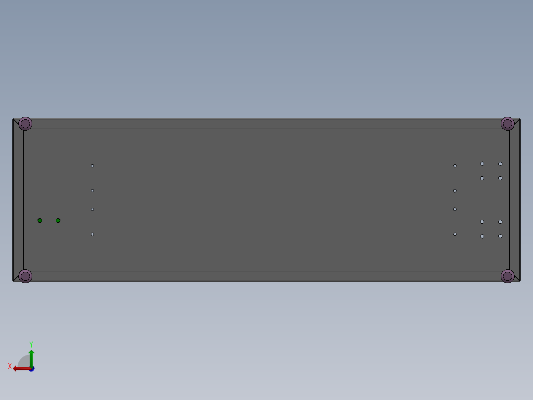 倒立摆的设计后视图