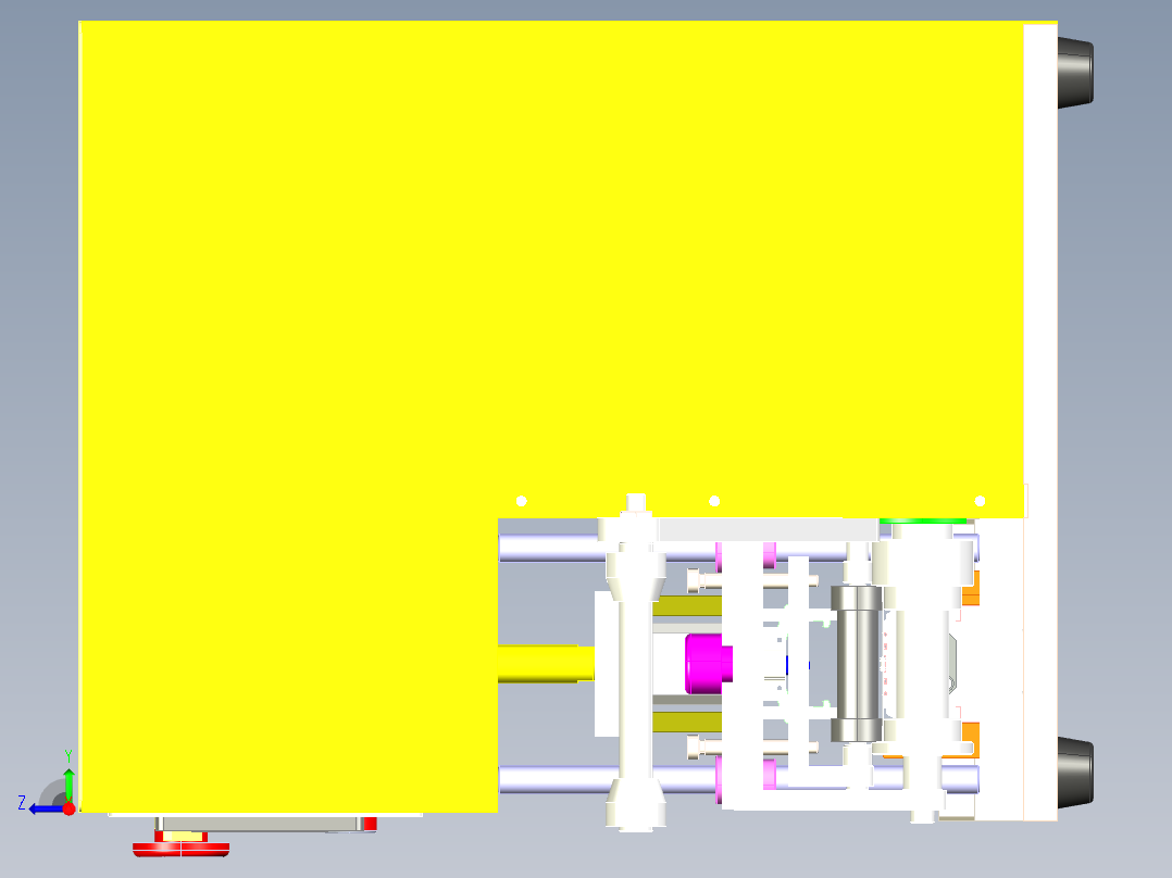 C5_电阻折弯机右视图