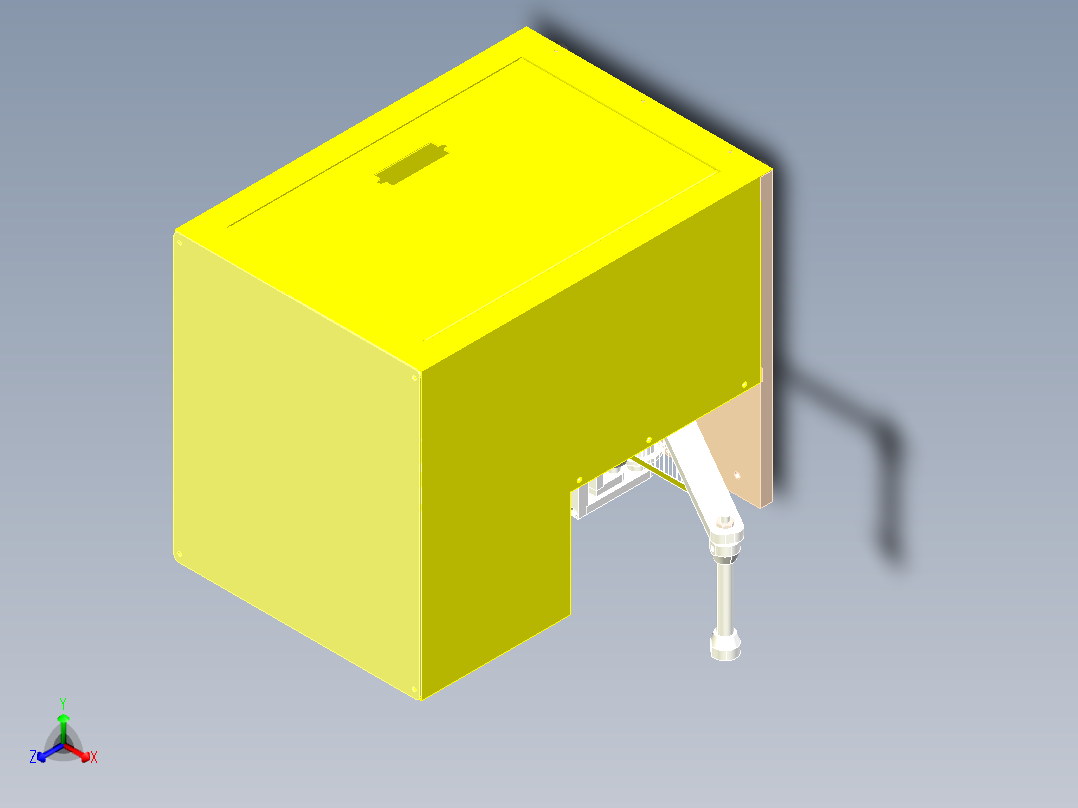 C5_电阻折弯机正等轴测图