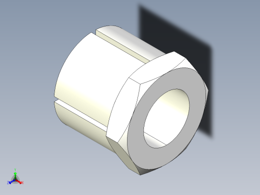 免鍵軸襯2505(B)-3D多系列多零件图纸模型