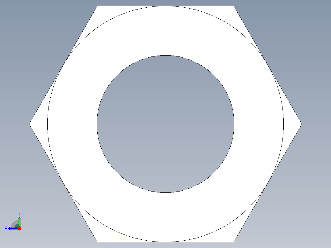 免鍵軸襯2505(B)-3D多系列多零件图纸模型右视图