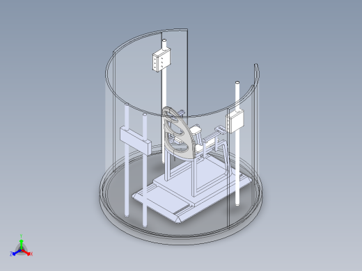 助老淋浴系统正等轴测缩略图