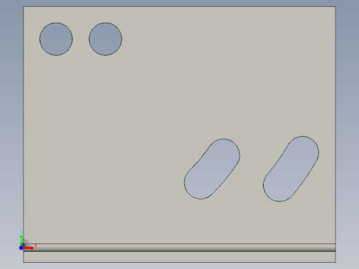 基恩士LV-H100bracket4_kc图纸模型前视缩略图