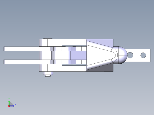德克斯TUNKERS气缸数模T5 03 2BA左视缩略图
