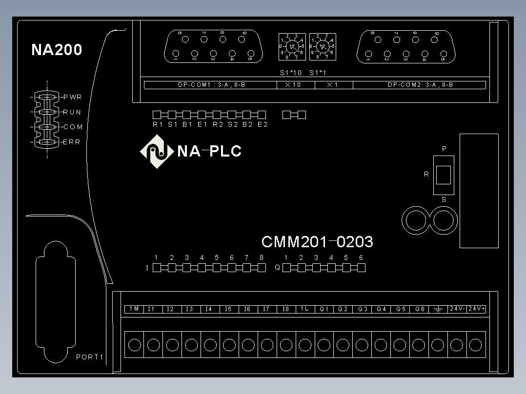 NA200单模块端子图V1.01(2022-8-18)
