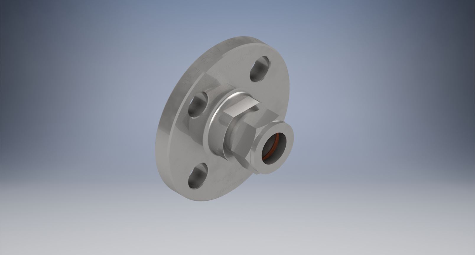 不锈钢ANSI法兰适配器，20毫米世伟洛克管接头，NPS 3-4英寸