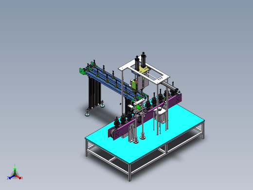Q082-冰糕剖切机的设计【三维SolidWorks】正等轴测缩略图