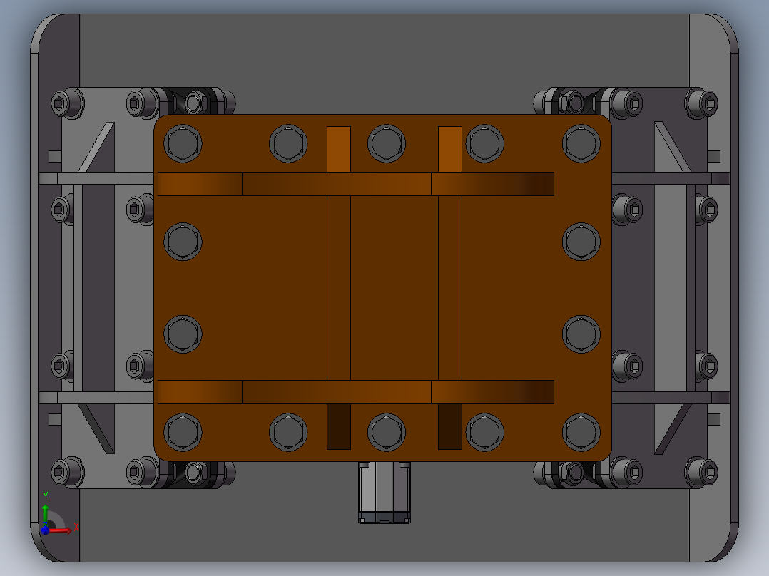 振动盘结构设计前视图