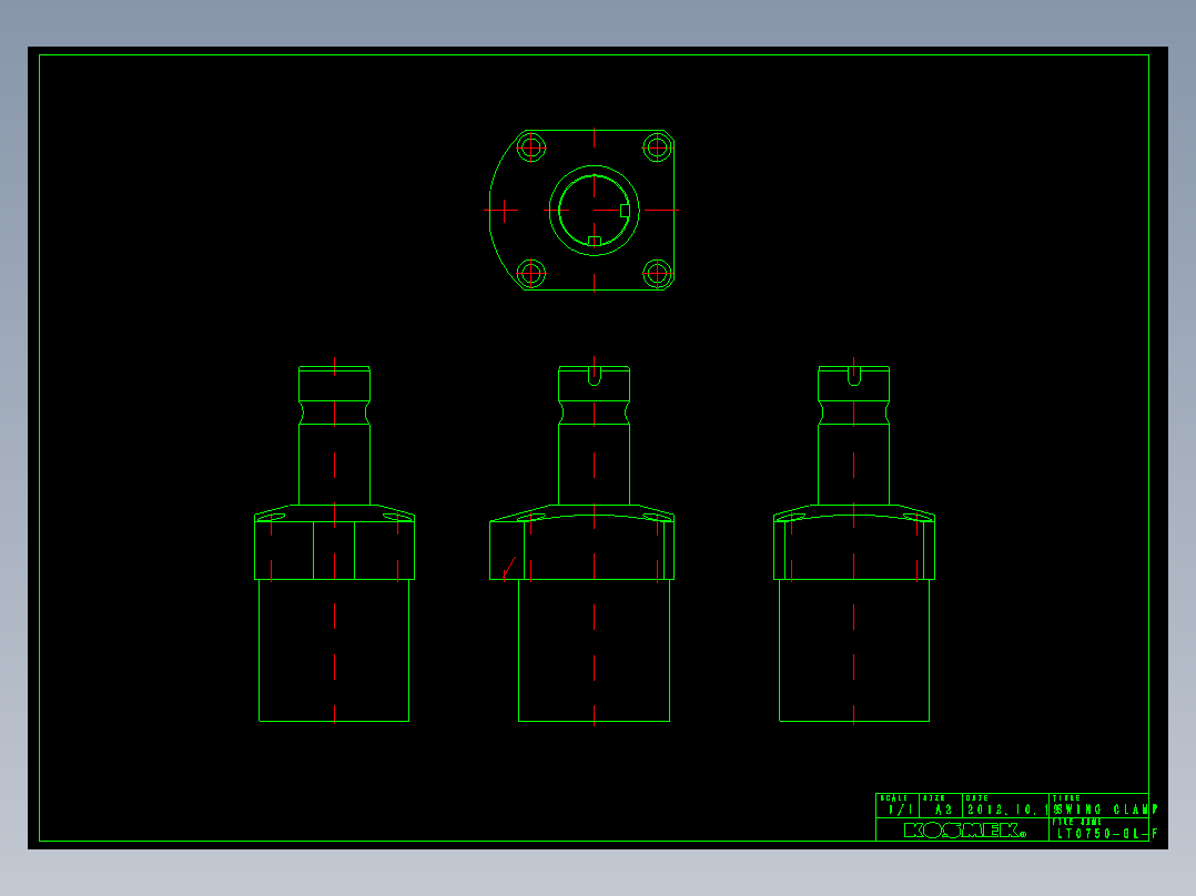 KOSMEKLT0750-GL-F多系列多零件图纸模型多系列多零件图纸模型