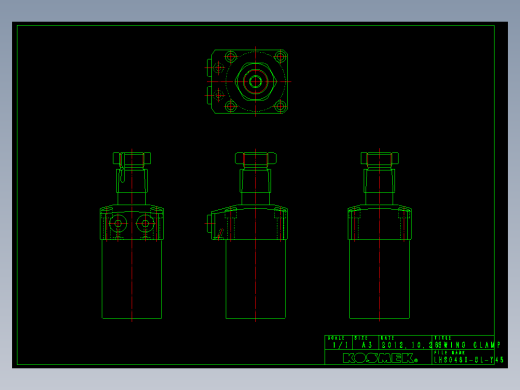 LHS0480-CL-Y45多系列多零件图纸模型