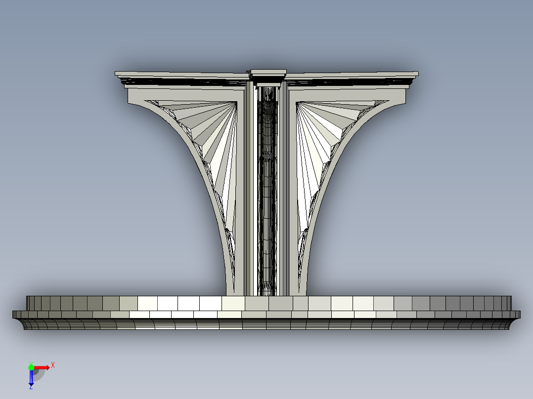 dining-table-cananisko-餐桌俯视图