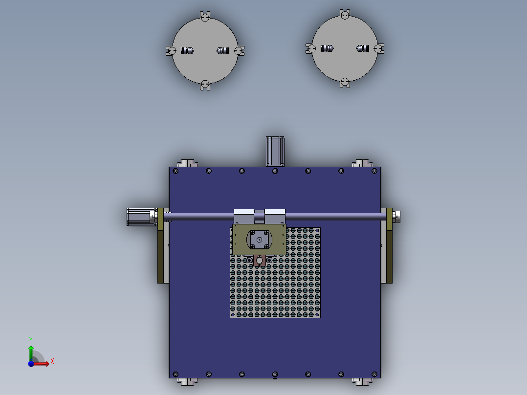全自动注胶机机械设计【全套包含CAD图纸三维建模和说明书】50前视图