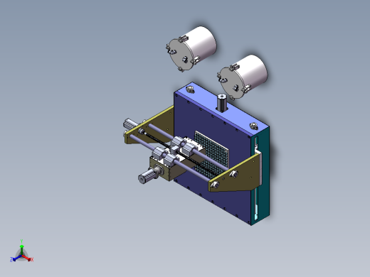 全自动注胶机机械设计【全套包含CAD图纸三维建模和说明书】50正等轴测缩略图